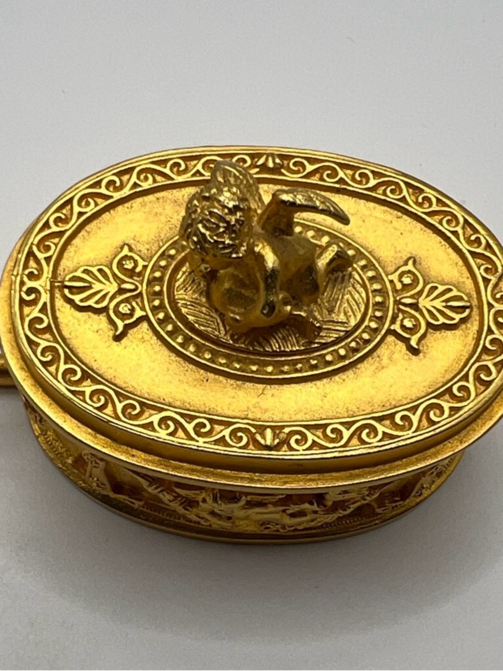 Cherub pill box by Karl Langerfirld